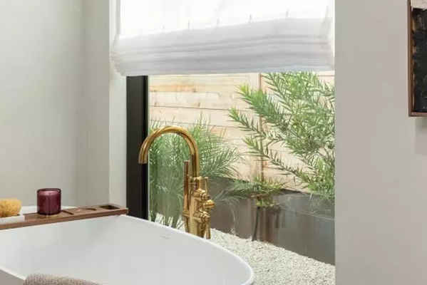 Bathroom Roman Blinds