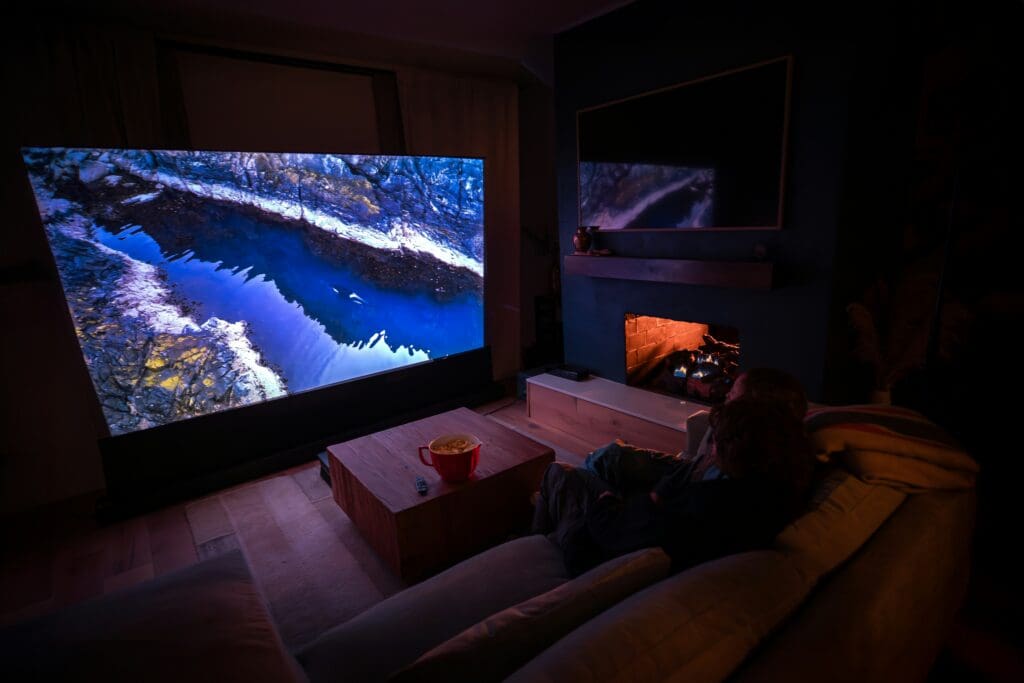 dedicated home cinema room